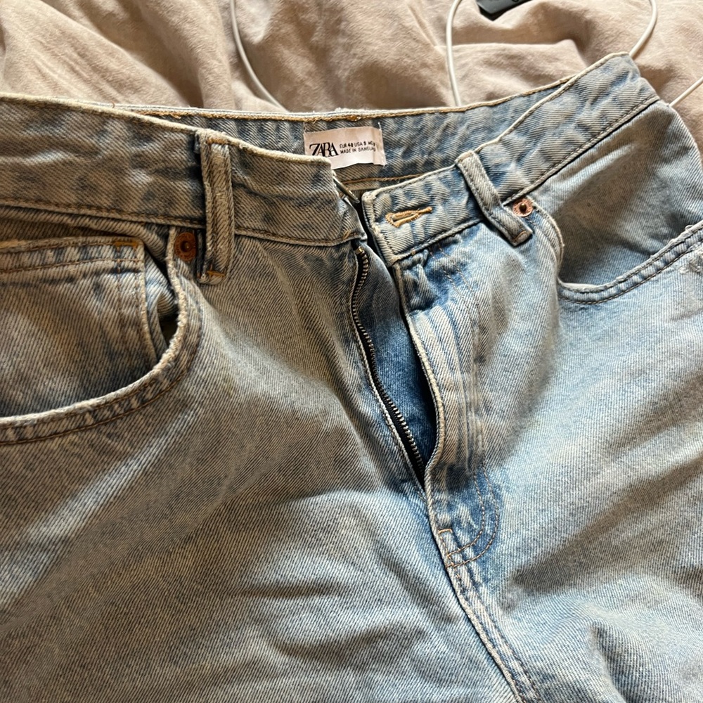 Zara ripped jeans